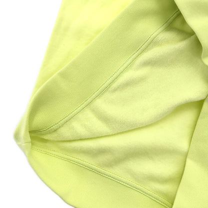 HERMES Yellow Short Sleeve Sweatshirt Size S