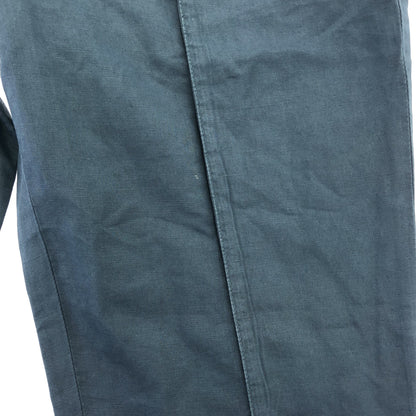 BRUNELLO CUCINELLI Blue Cotton Linen Gabardine Pants Size 46