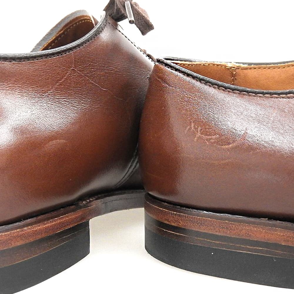 Alden Brown Leather Military Plain Toe Sneakers Size 8.5