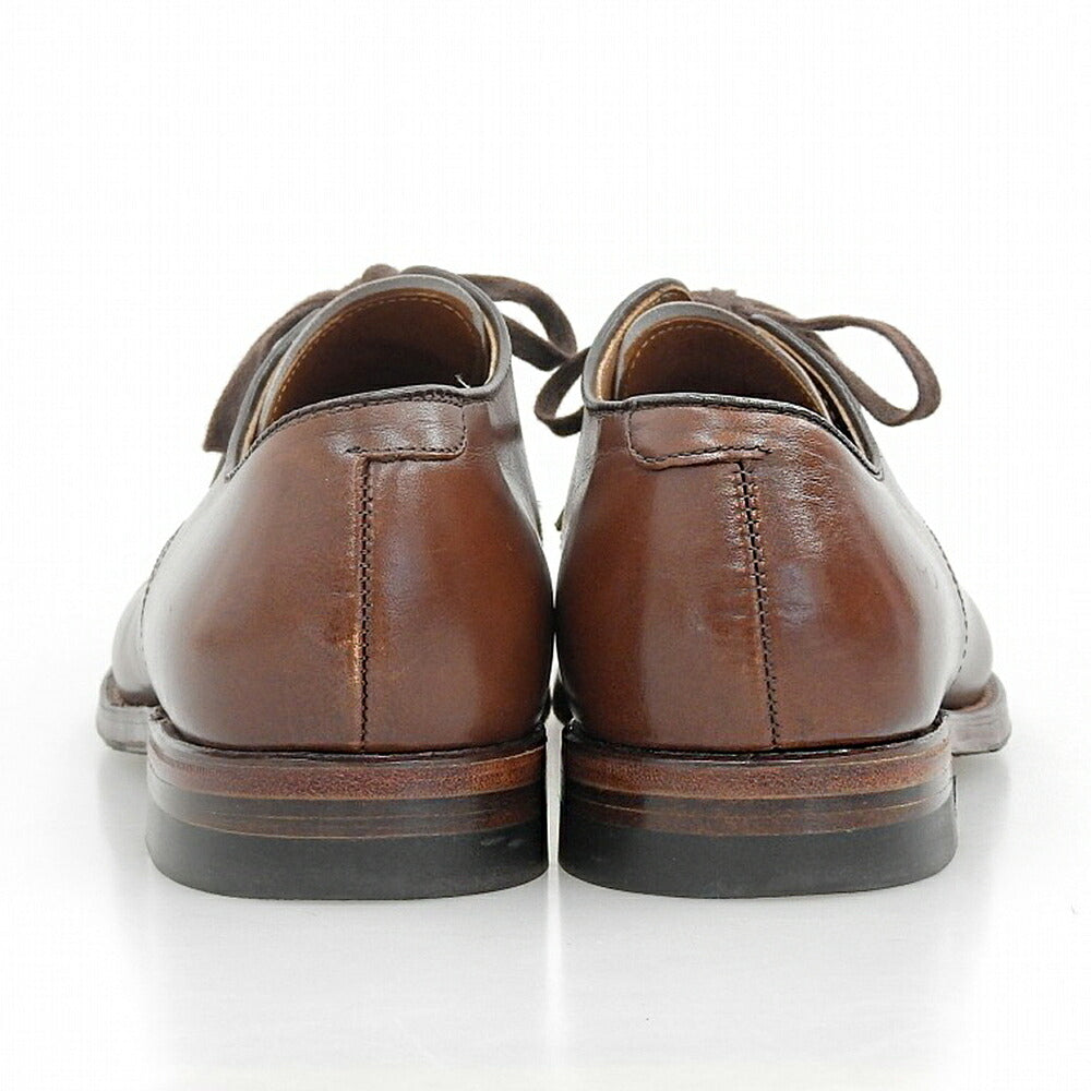 Alden Brown Leather Military Plain Toe Sneakers Size 8.5