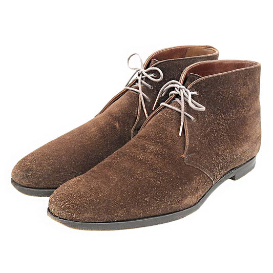Crockett&Jones Brown Suede Camberley Chukka Boots Size 9