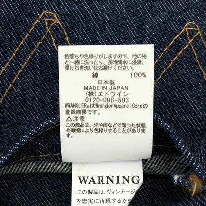 Wrangler Archive 24MJZ 1964 Model Denim Jacket Size 36