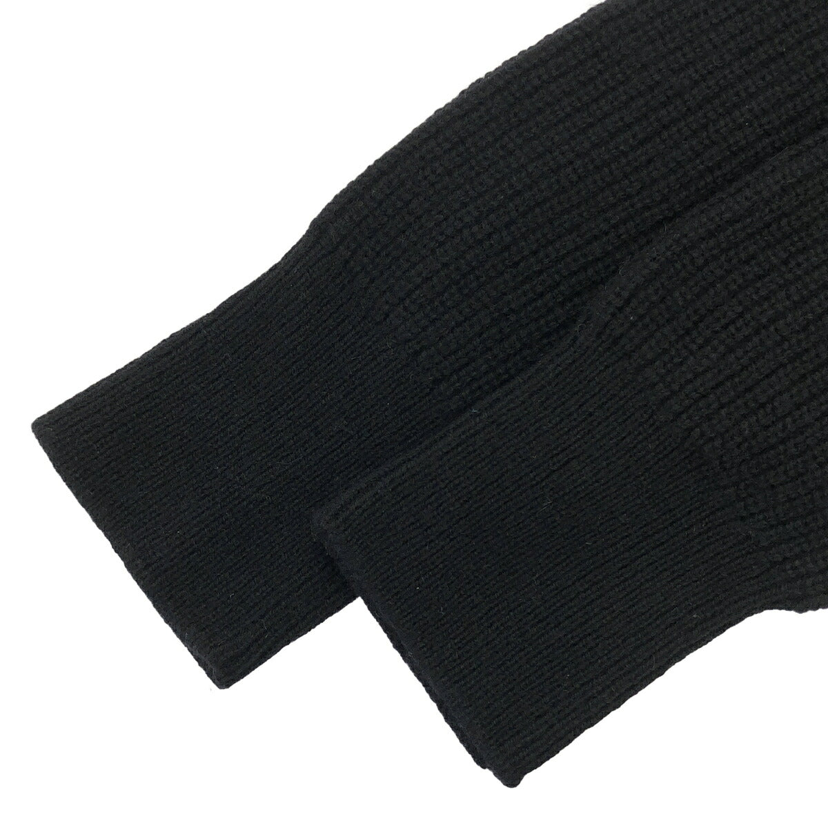 JOHN SMEDLEY Black Recycled Cashmere Knit Jacket Size S
