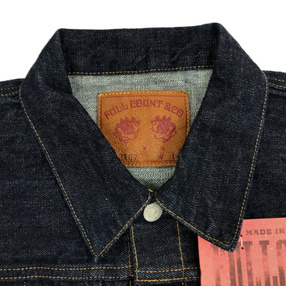 FULLCOUNT 2107W Indigo Type 1 Denim Jacket 13.7oz Size 40