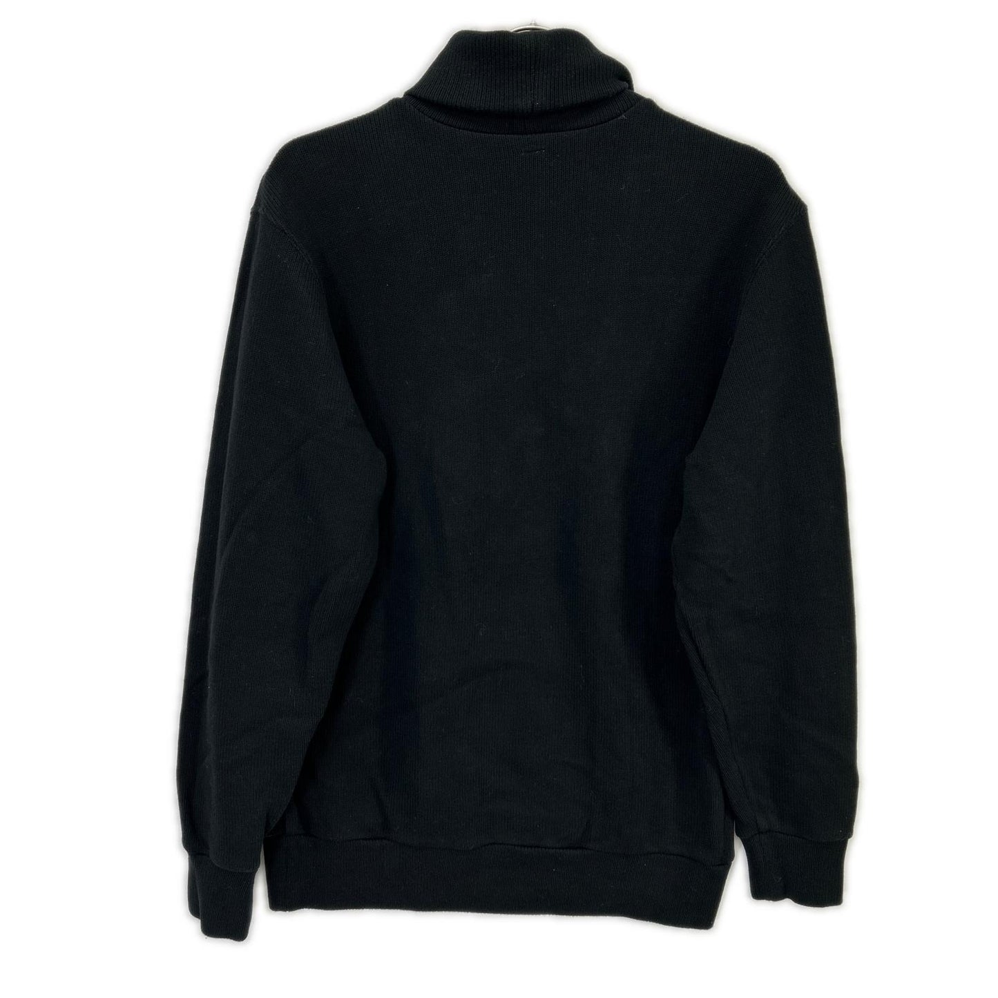 TROPHY CLOTHING Naval High Neck Long Sleeve Cotton Tee Navy Size 38