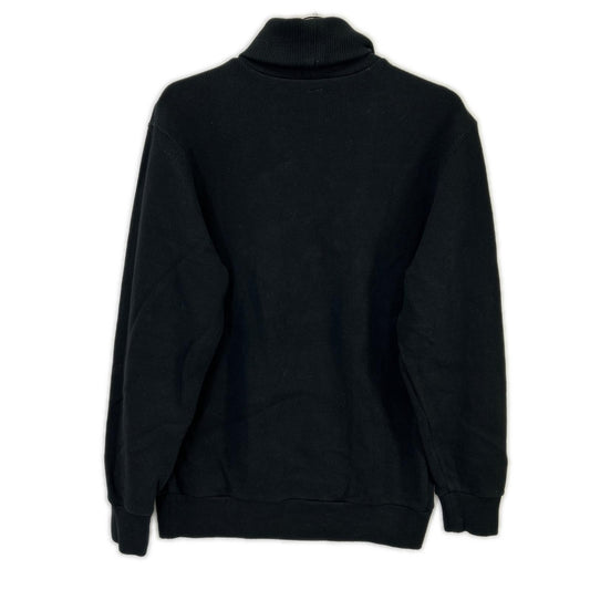 TROPHY CLOTHING Naval High Neck Long Sleeve Cotton Tee Navy Size 38