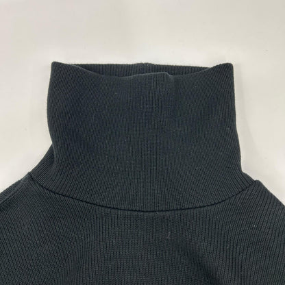 TROPHY CLOTHING Naval High Neck Long Sleeve Cotton Tee Navy Size 38