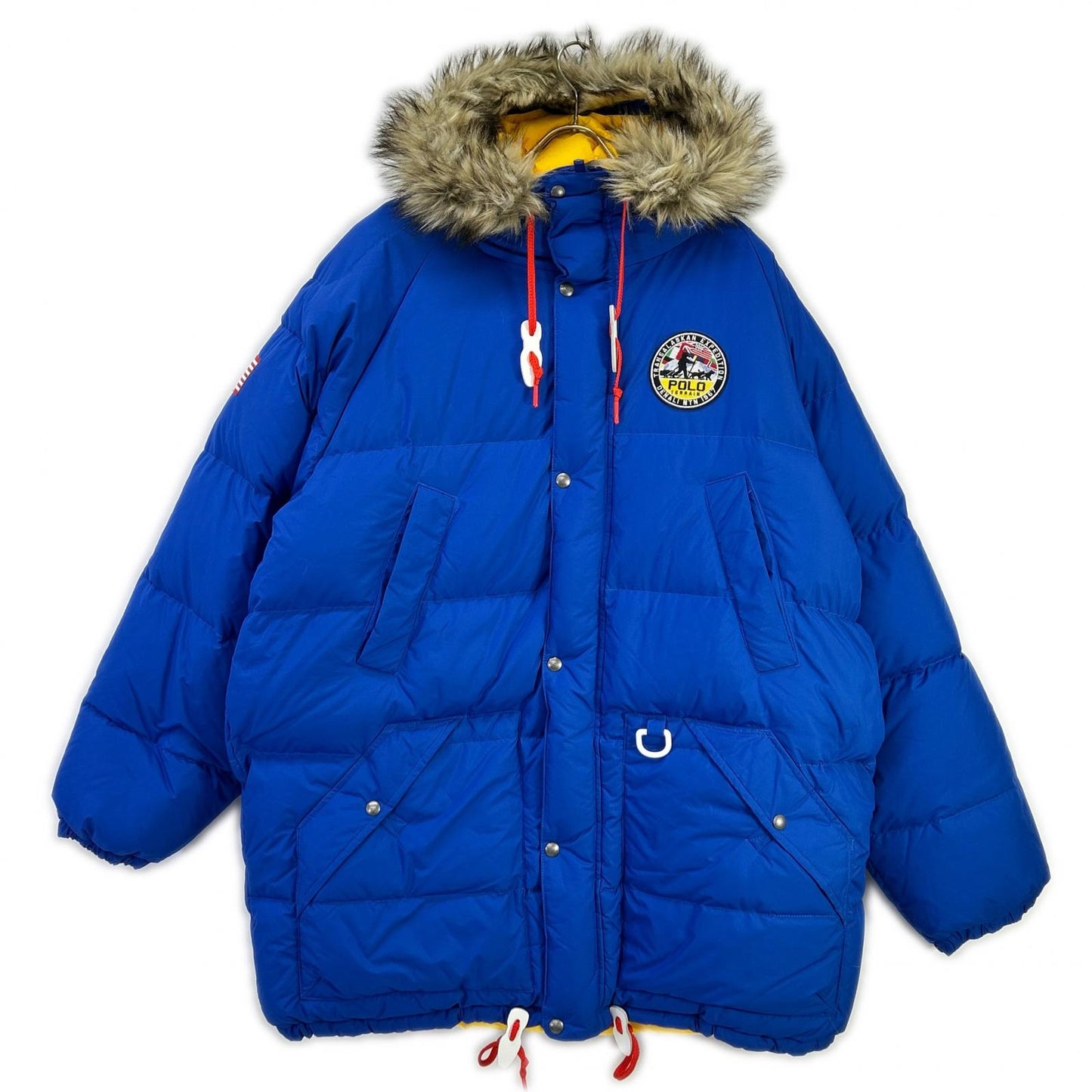 POLObyRalphLauren Reversible Alaskan Down Jacket Blue Size L