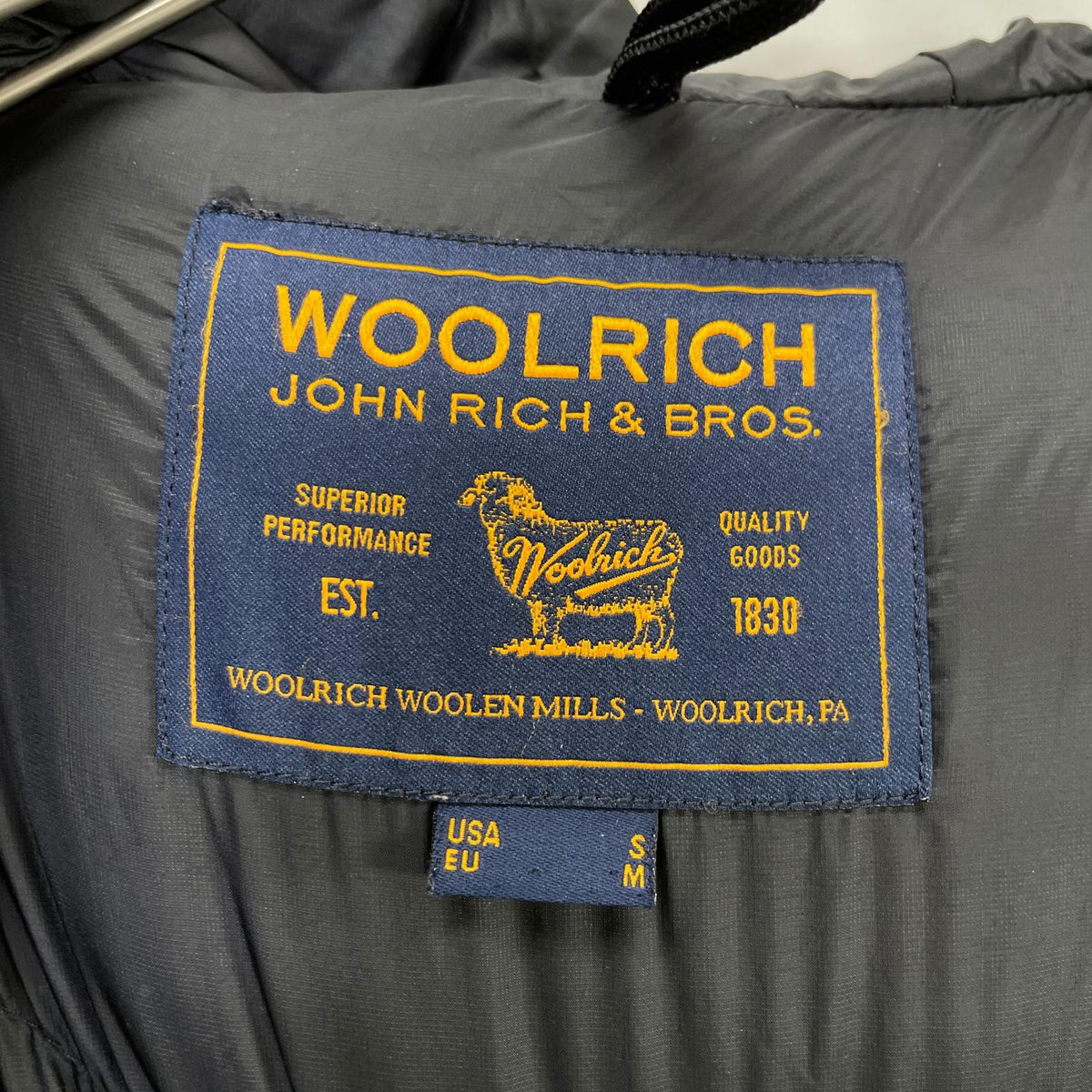 WOOLRICH WOCPS2476D Arctic Down Parka Black Size S