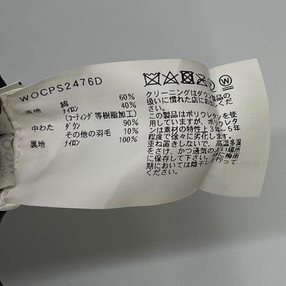 WOOLRICH WOCPS2476D Arctic Down Parka Black Size S