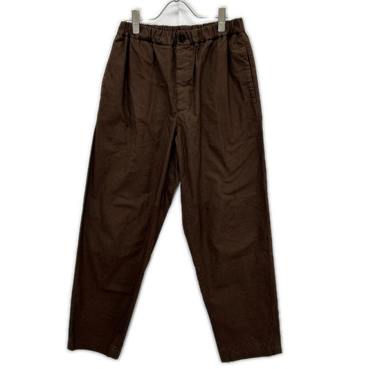 JIL SANDER+ 2021 Cotton Easy Pants Brown Size 48