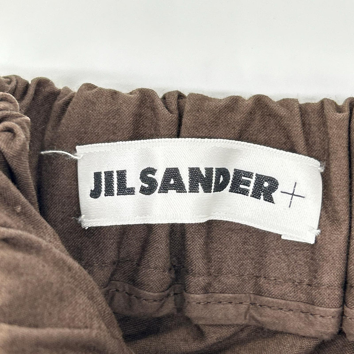 JIL SANDER+ 2021 Cotton Easy Pants Brown Size 48