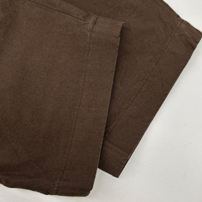 JIL SANDER+ 2021 Cotton Easy Pants Brown Size 48