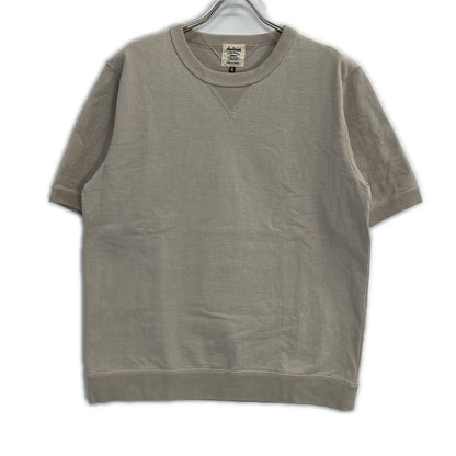 Jackman JM5110 Dotsume Rib Cotton T-Shirt Beige Size XL