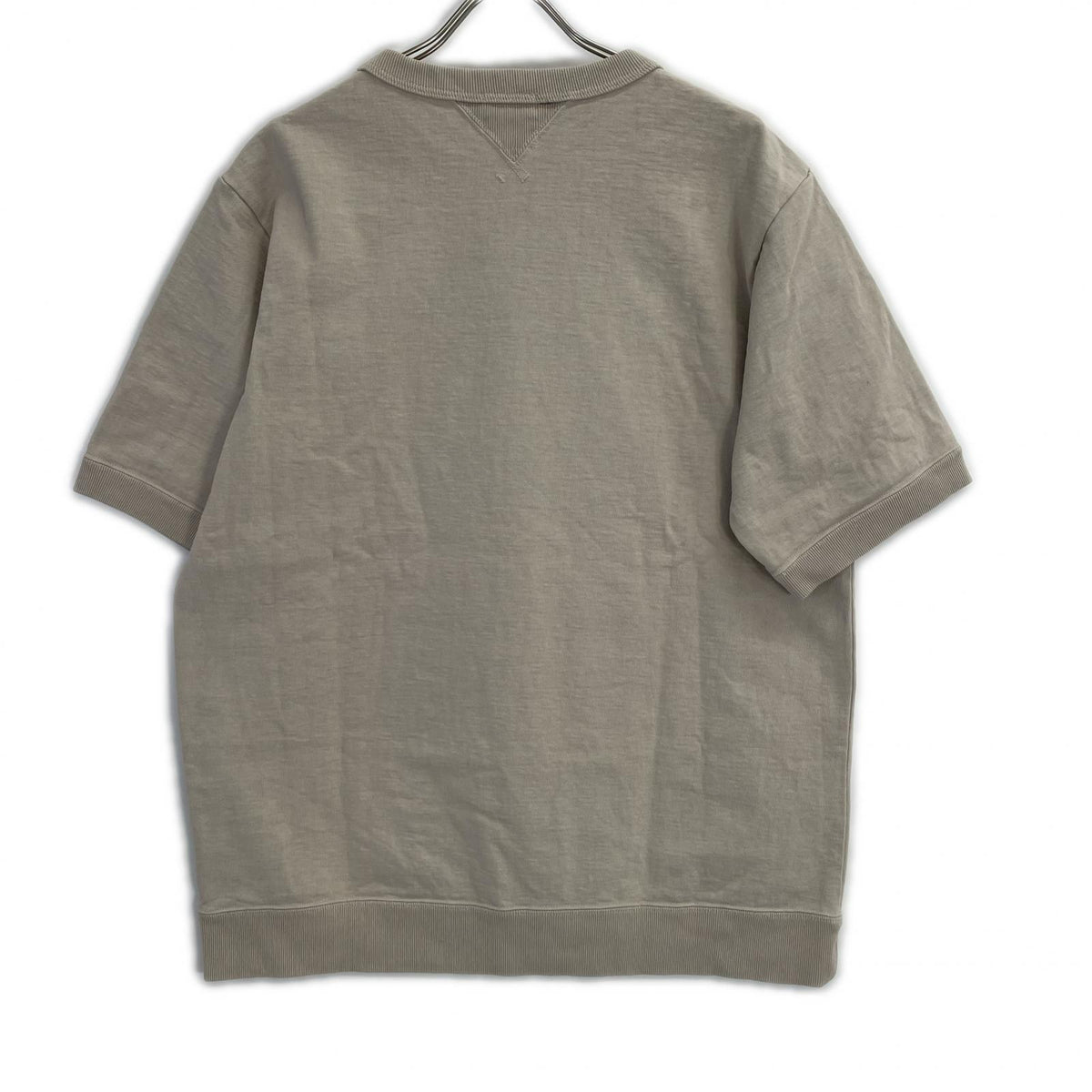 Jackman JM5110 Dotsume Rib Cotton T-Shirt Beige Size XL