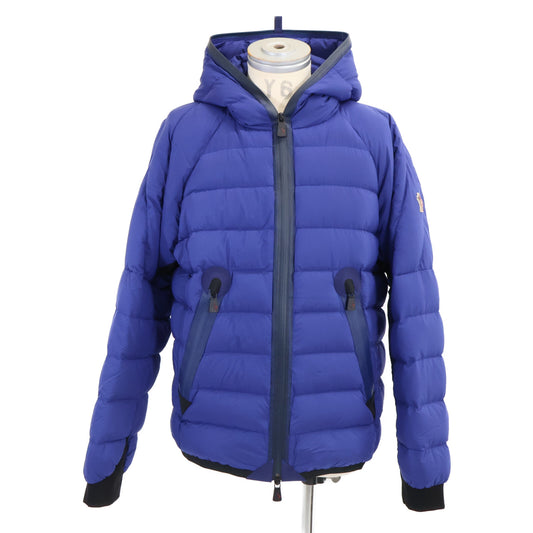 MONCLER Grenoble BARNAVE DAY-NAMIC Hooded Jacket Blue Size 2