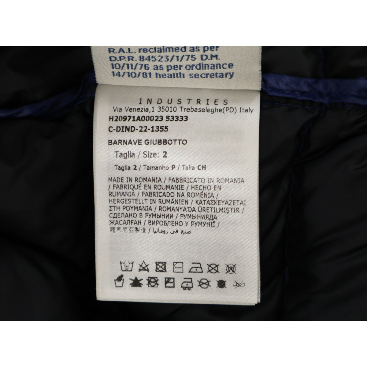 MONCLER Grenoble BARNAVE DAY-NAMIC Hooded Jacket Blue Size 2