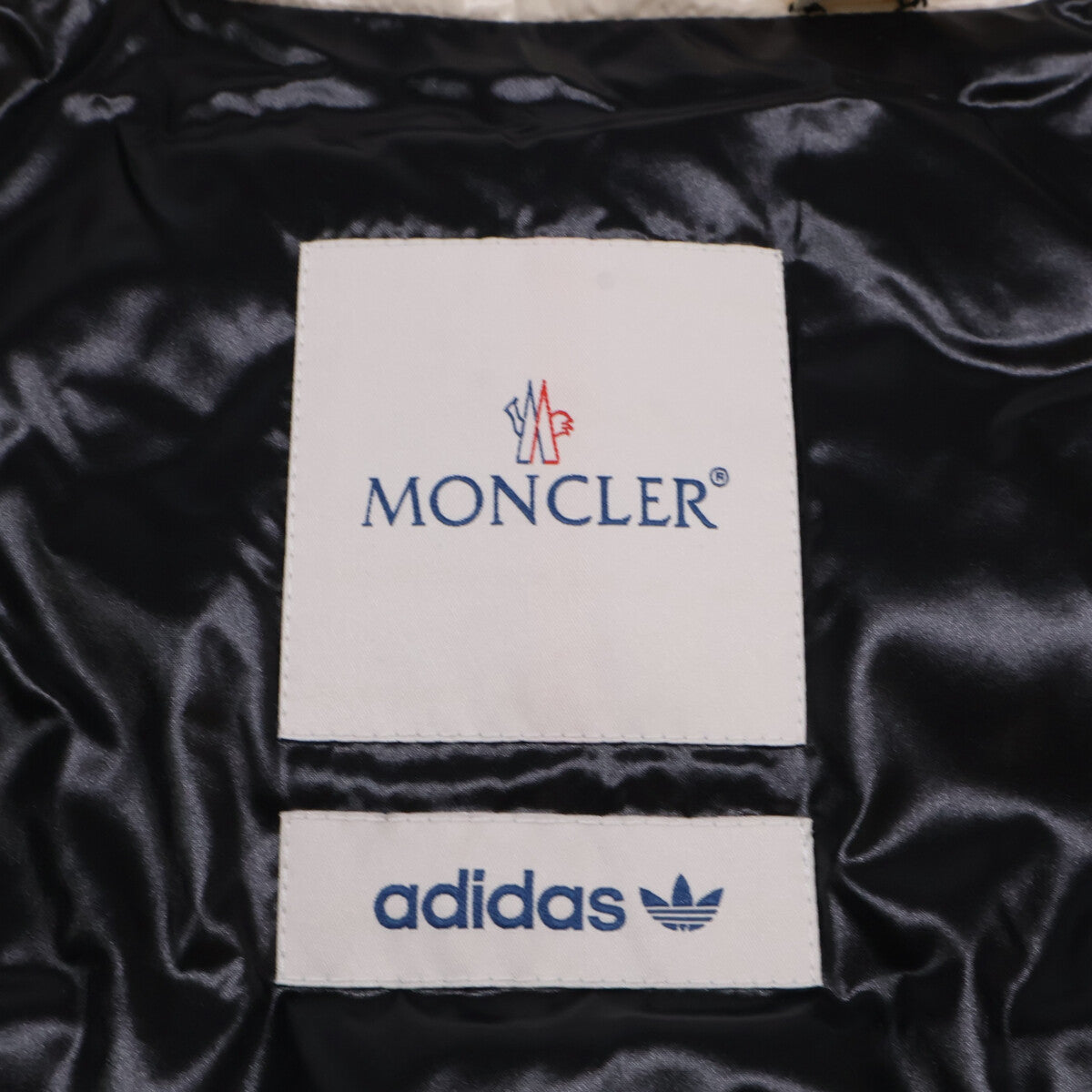 MONCLER Genius 3 x Adidas BOZON 3-Stripe Down Vest Size 0