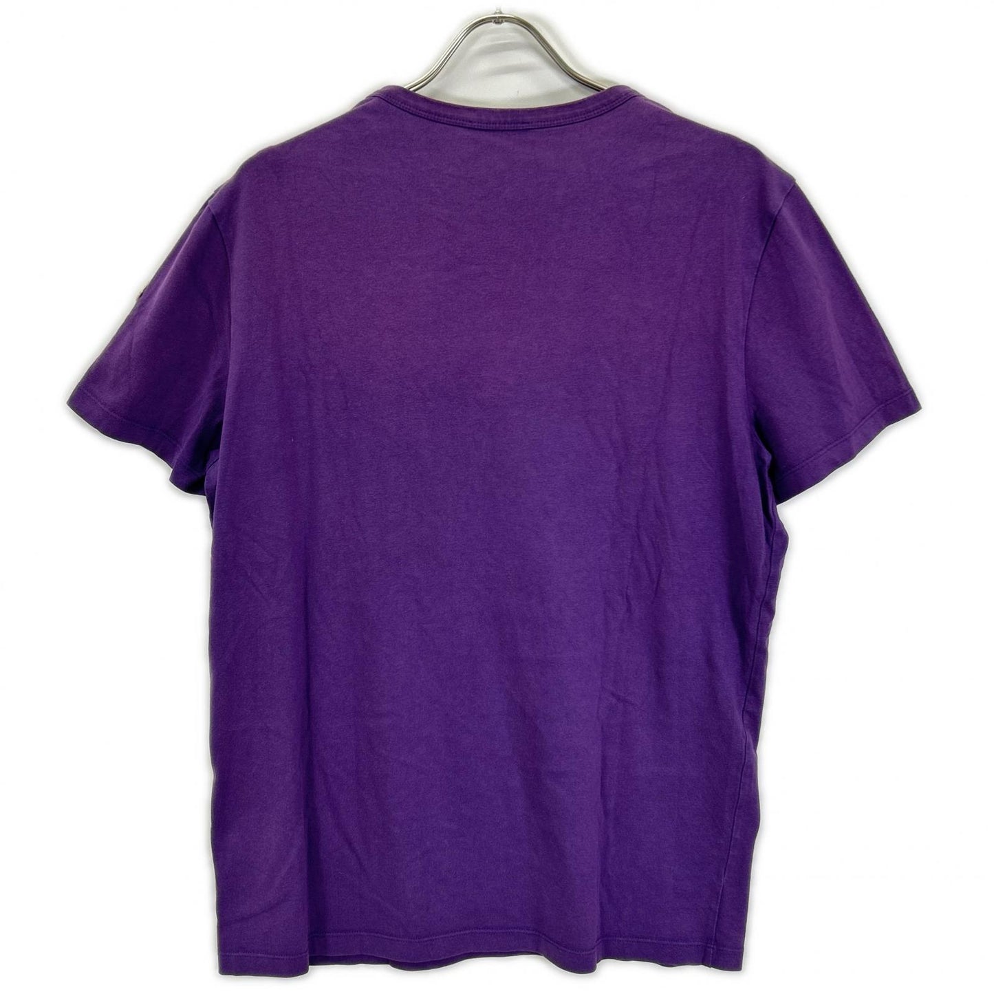 MONCLER 19SS Maglia Front Print T-Shirt Purple/Yellow Size L