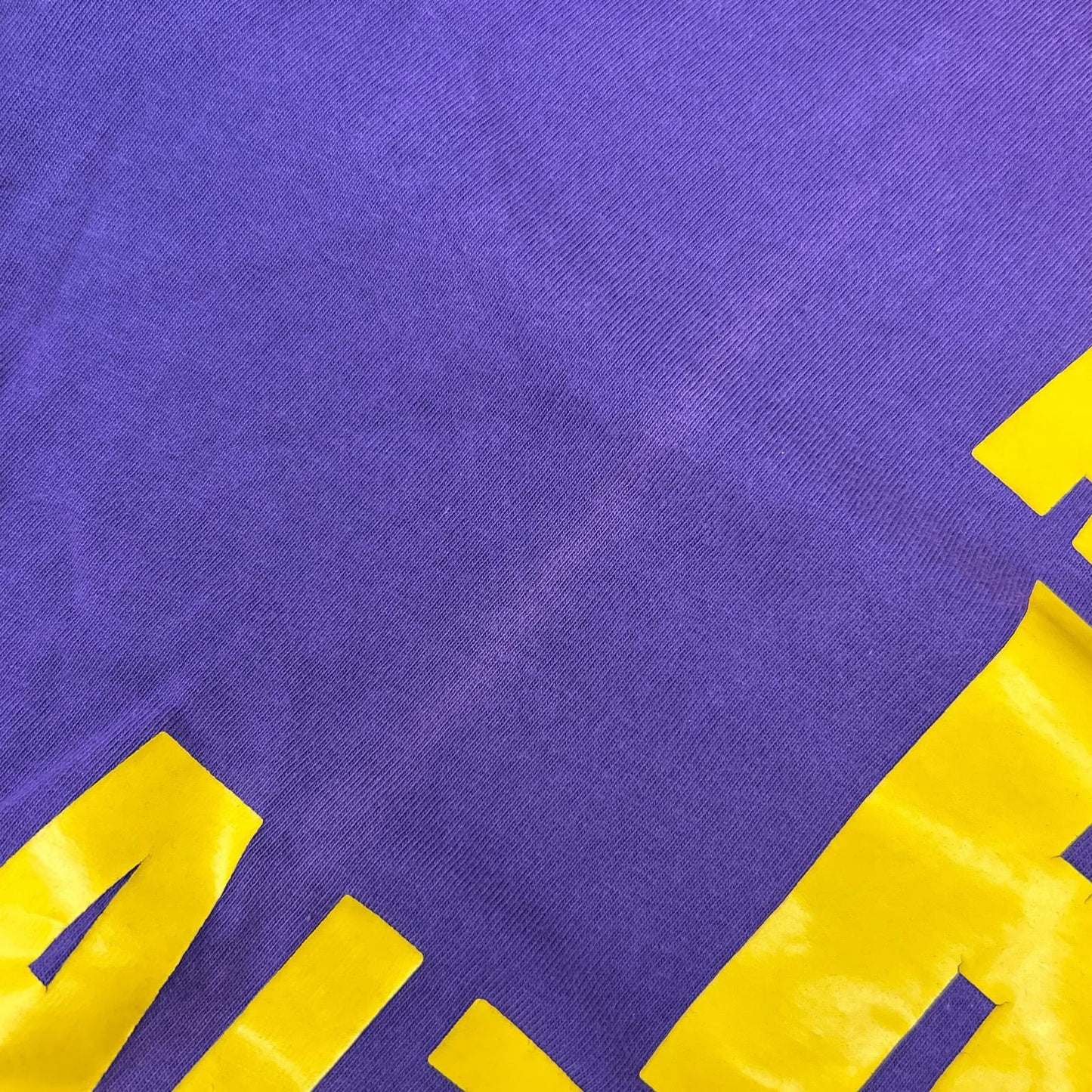 MONCLER 19SS Maglia Front Print T-Shirt Purple/Yellow Size L