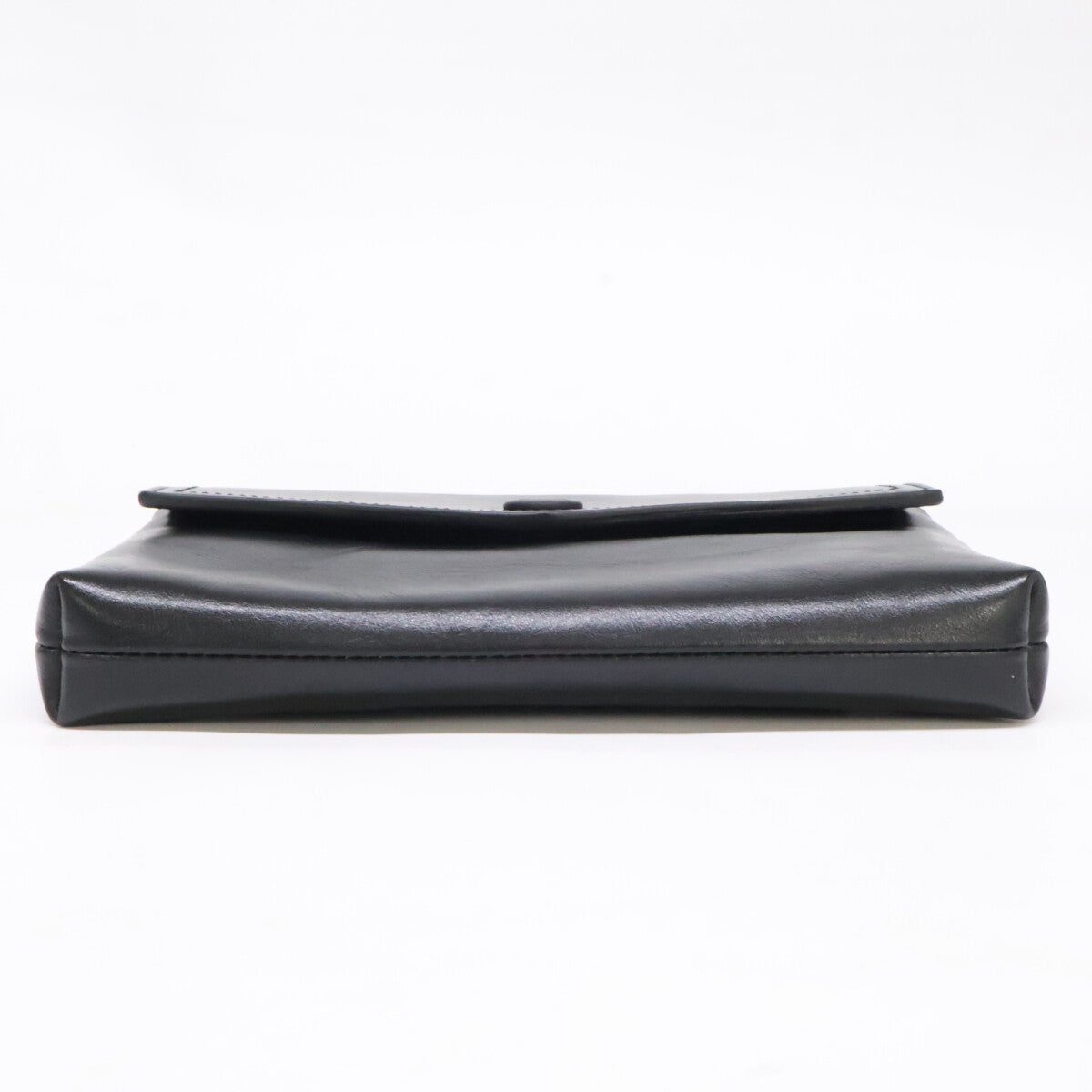 MONCLER Leather Logo Belt Bag Black Size ONE SIZE