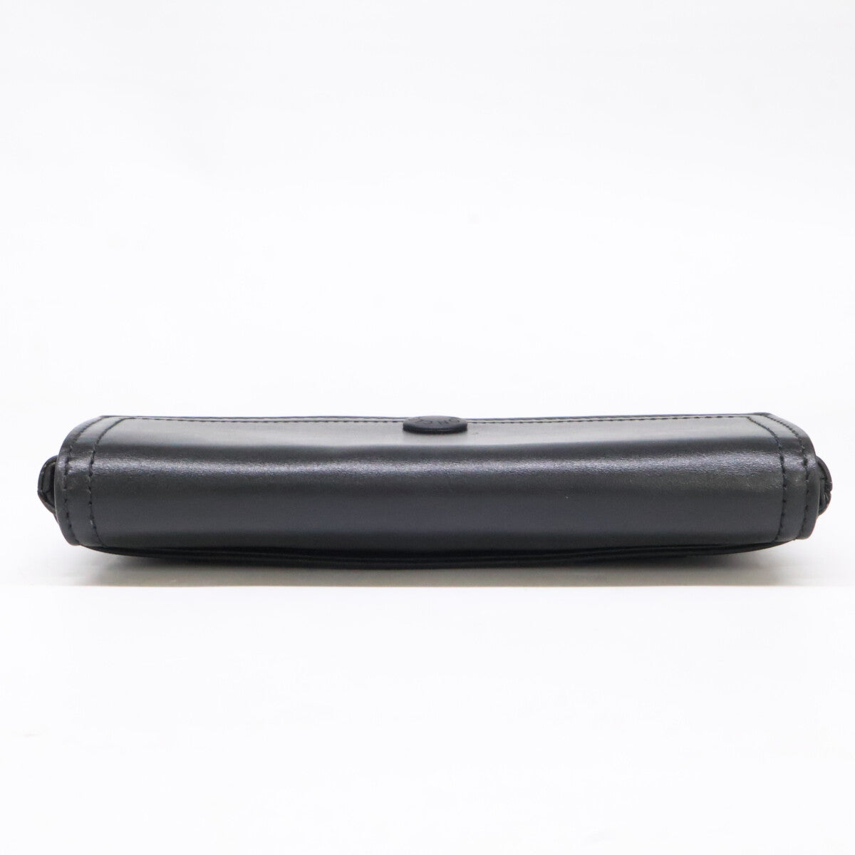 MONCLER Leather Logo Belt Bag Black Size ONE SIZE