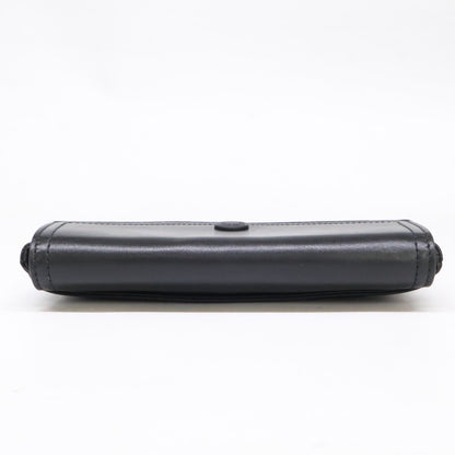 MONCLER Leather Logo Belt Bag Black Size ONE SIZE