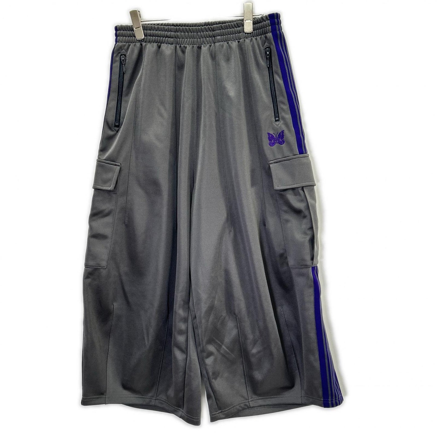 needles 25SS H.D. Track Pant Cargo Gray/Purple Size XS