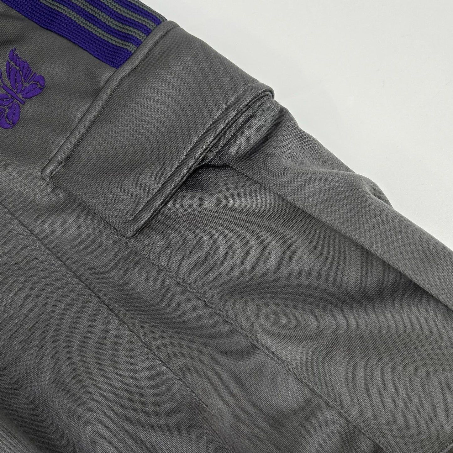 needles 25SS H.D. Track Pant Cargo Gray/Purple Size XS