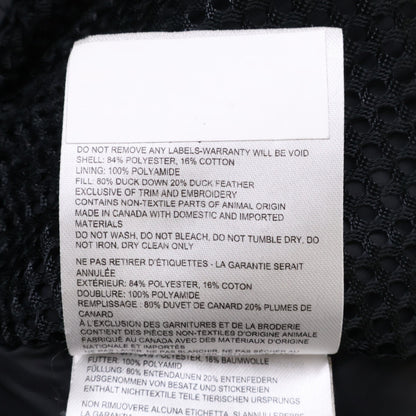 CANADA GOOSE Chateau Parka Black Label Jacket Black Size M/M