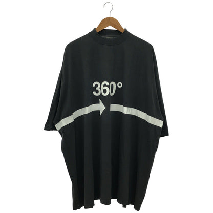 BALENCIAGA 360 Tubular Oversized Black Size 2