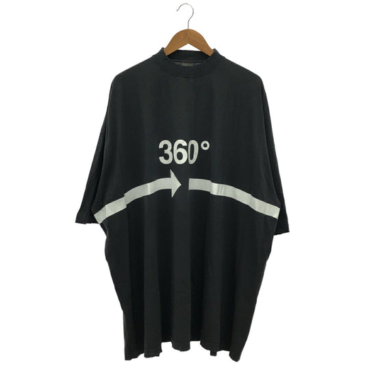 BALENCIAGA 360 Tubular Oversized Black Size 2