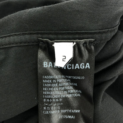 BALENCIAGA 360 Tubular Oversized Black Size 2