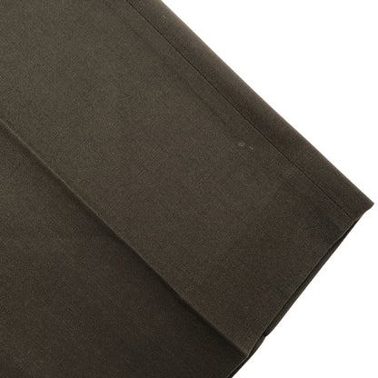 AURALEE 25SS Light Wool Max Gabardine Dark Brown Slacks Size 4