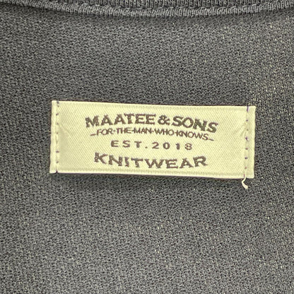 MAATEE&SONS 26SS Cotton Crepe Skipper Shirt Navy Size 2