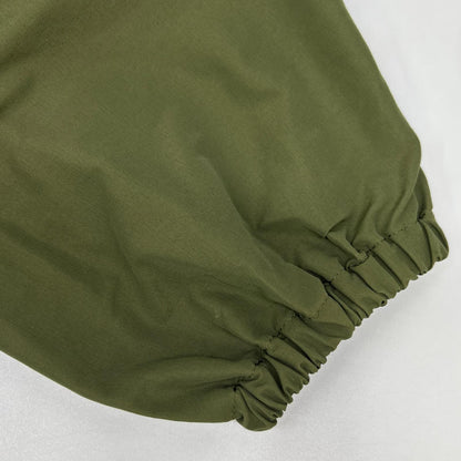 marka Organic Cotton Recycle Snow Parka Olive Jacket Size 1