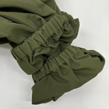 marka Organic Cotton Recycle Snow Parka Olive Jacket Size 1