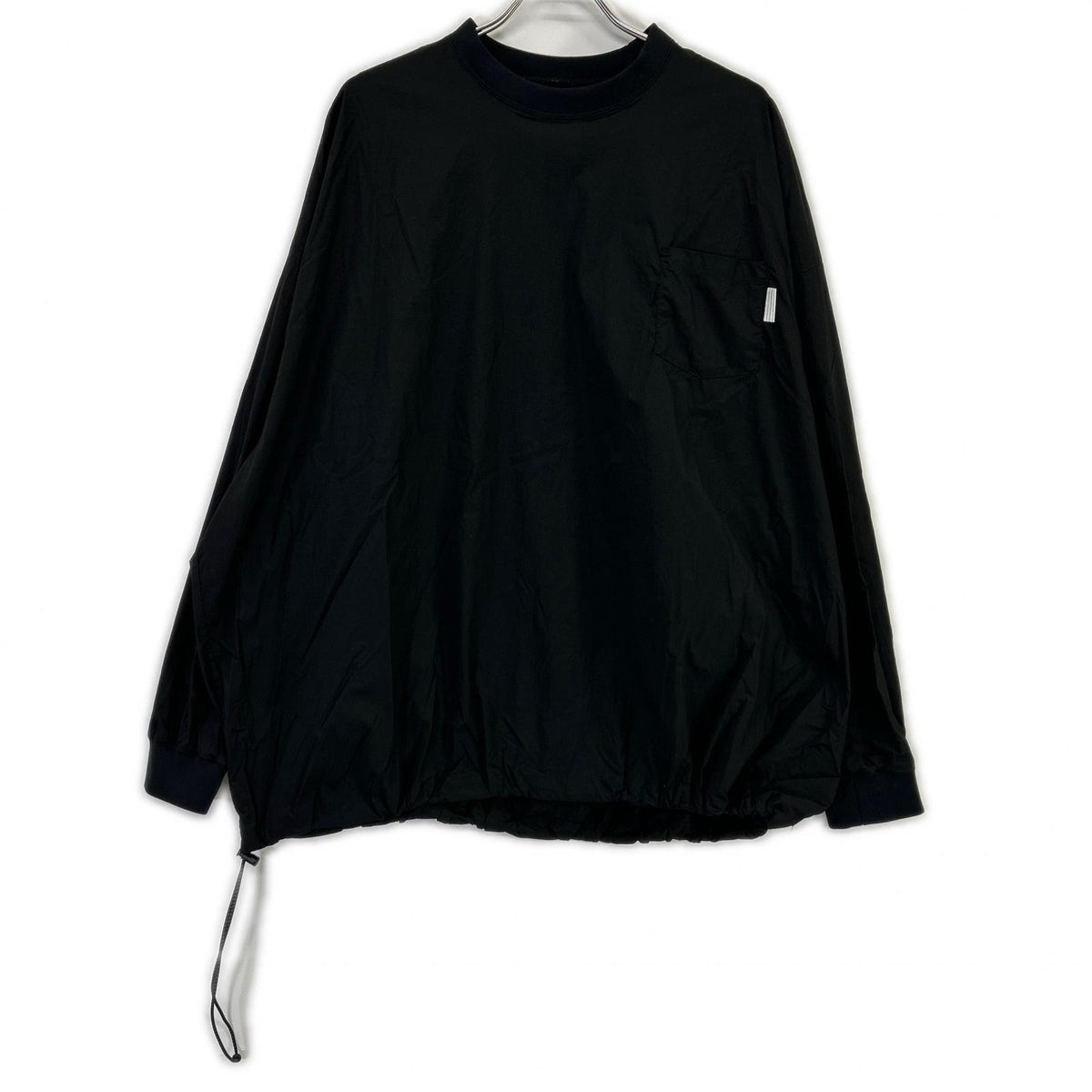s.f.c stripes for creative Black Crewneck Pullover Size L