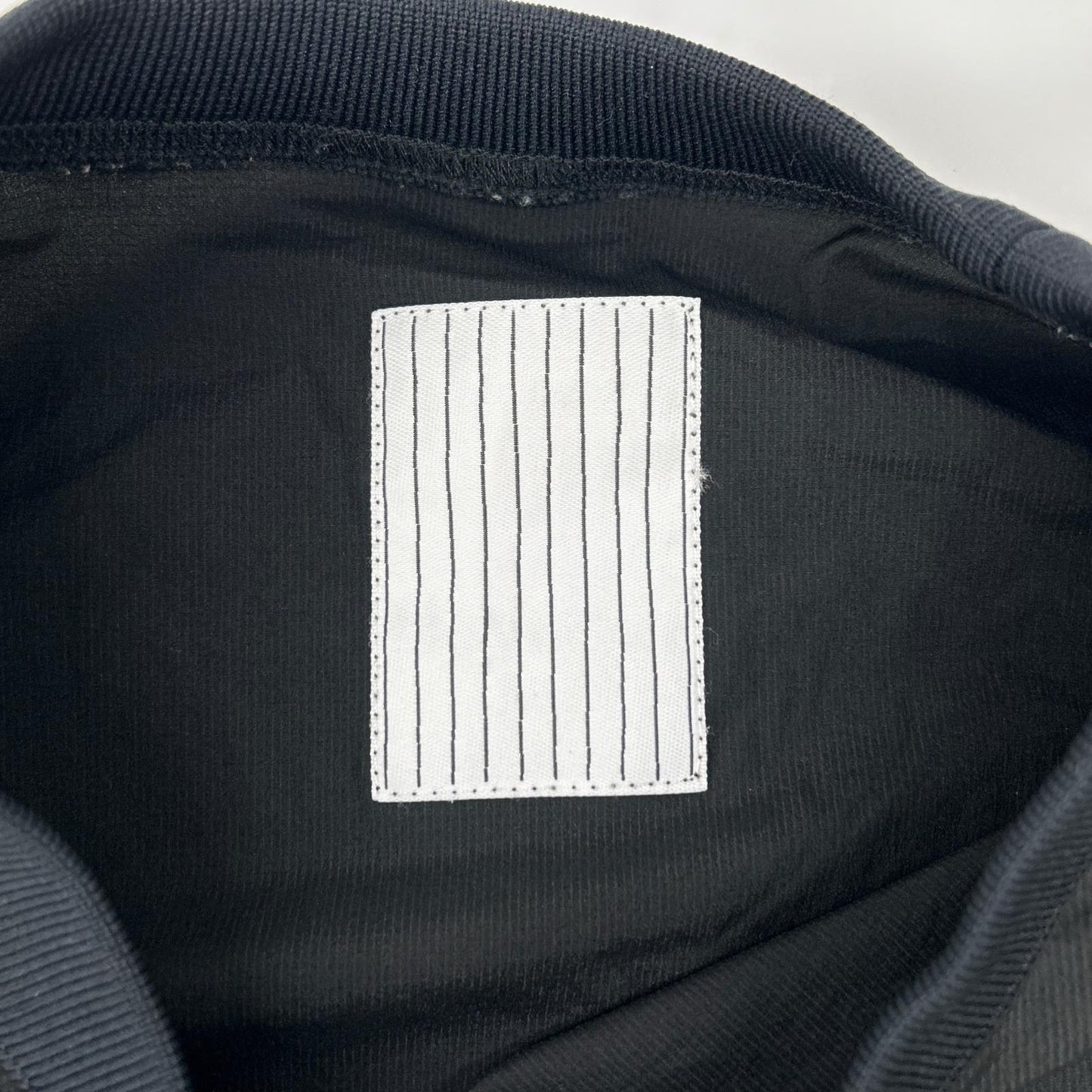 s.f.c stripes for creative Black Crewneck Pullover Size L