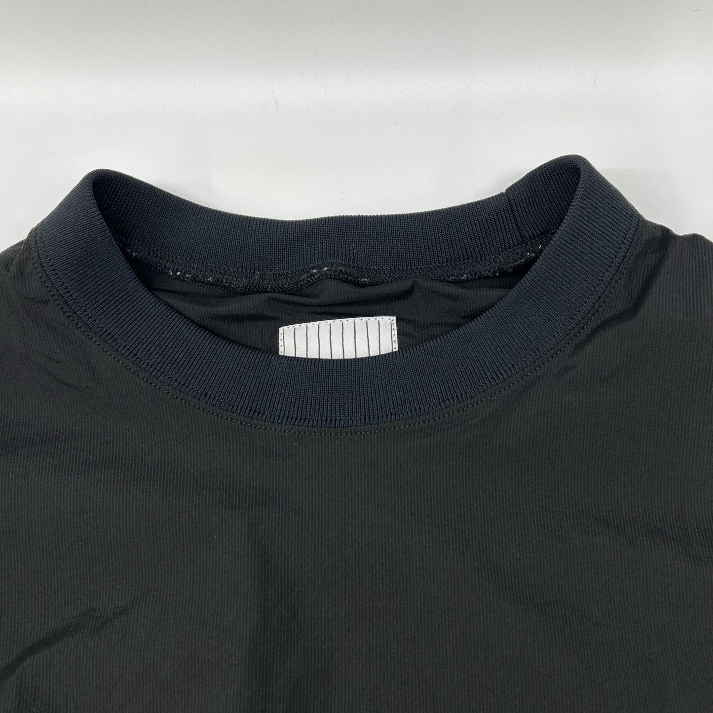 s.f.c stripes for creative Black Crewneck Pullover Size L