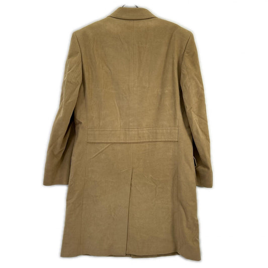 Burberry LONDON Angora Blend Logo Lined Coat Beige Size L