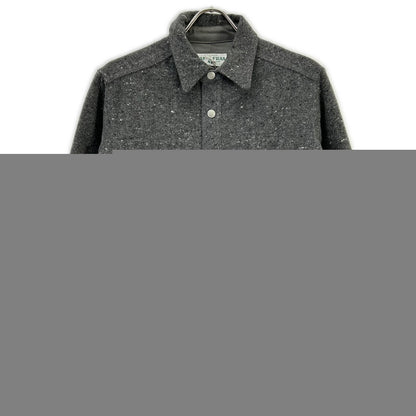 SASSAFRAS GARDENER HALF Wool Button Jacket Gray Size S