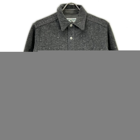 SASSAFRAS GARDENER HALF Wool Button Jacket Gray Size S