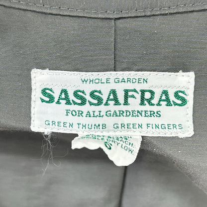 SASSAFRAS GARDENER HALF Wool Button Jacket Gray Size S