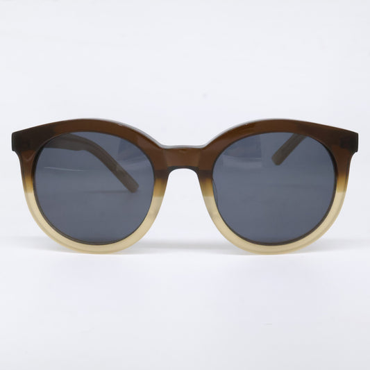 A.D.S.R. MILLIE 15 Sunglasses Beige/Brown Size ONE SIZE