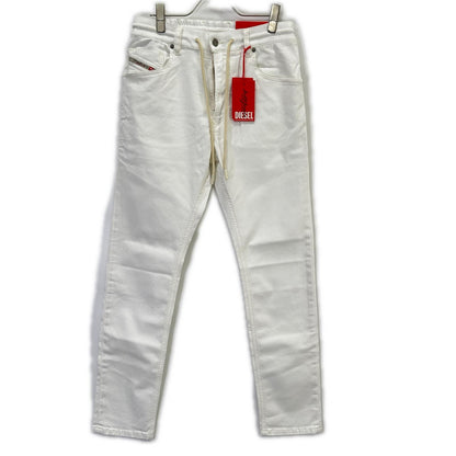 DIESEL 25SS D-Krooley Joggjeans White Jeans Size 28