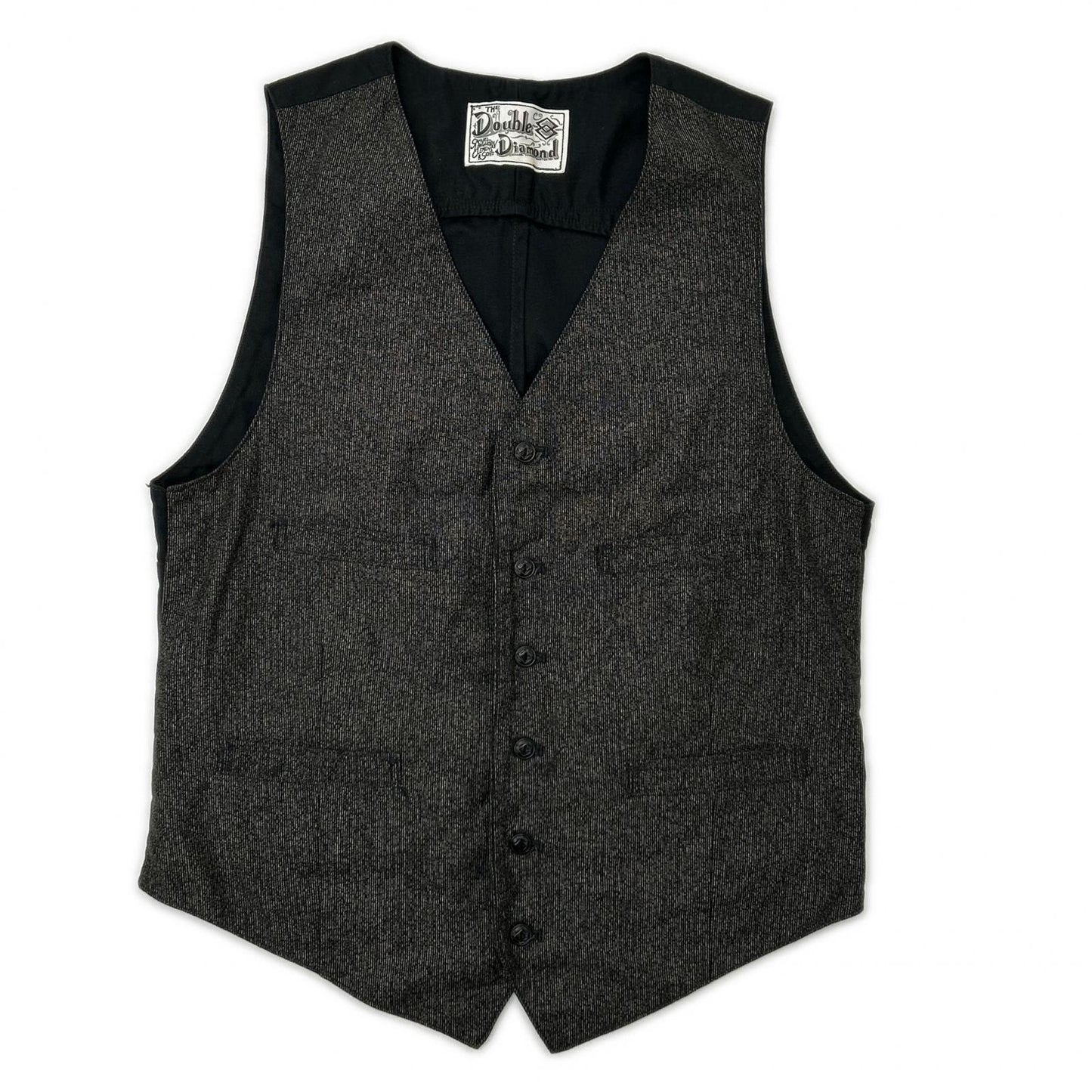 THE REAL MCCOY'S DOUBLE DIAMOND Vest Gray