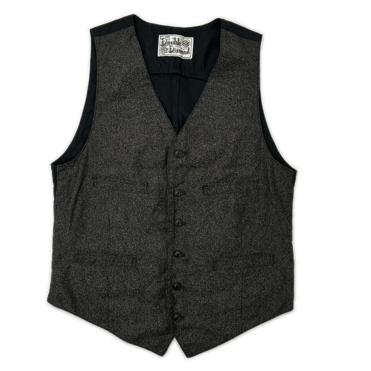 THE REAL MCCOY'S DOUBLE DIAMOND Vest Gray