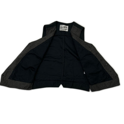 THE REAL MCCOY'S DOUBLE DIAMOND Vest Gray