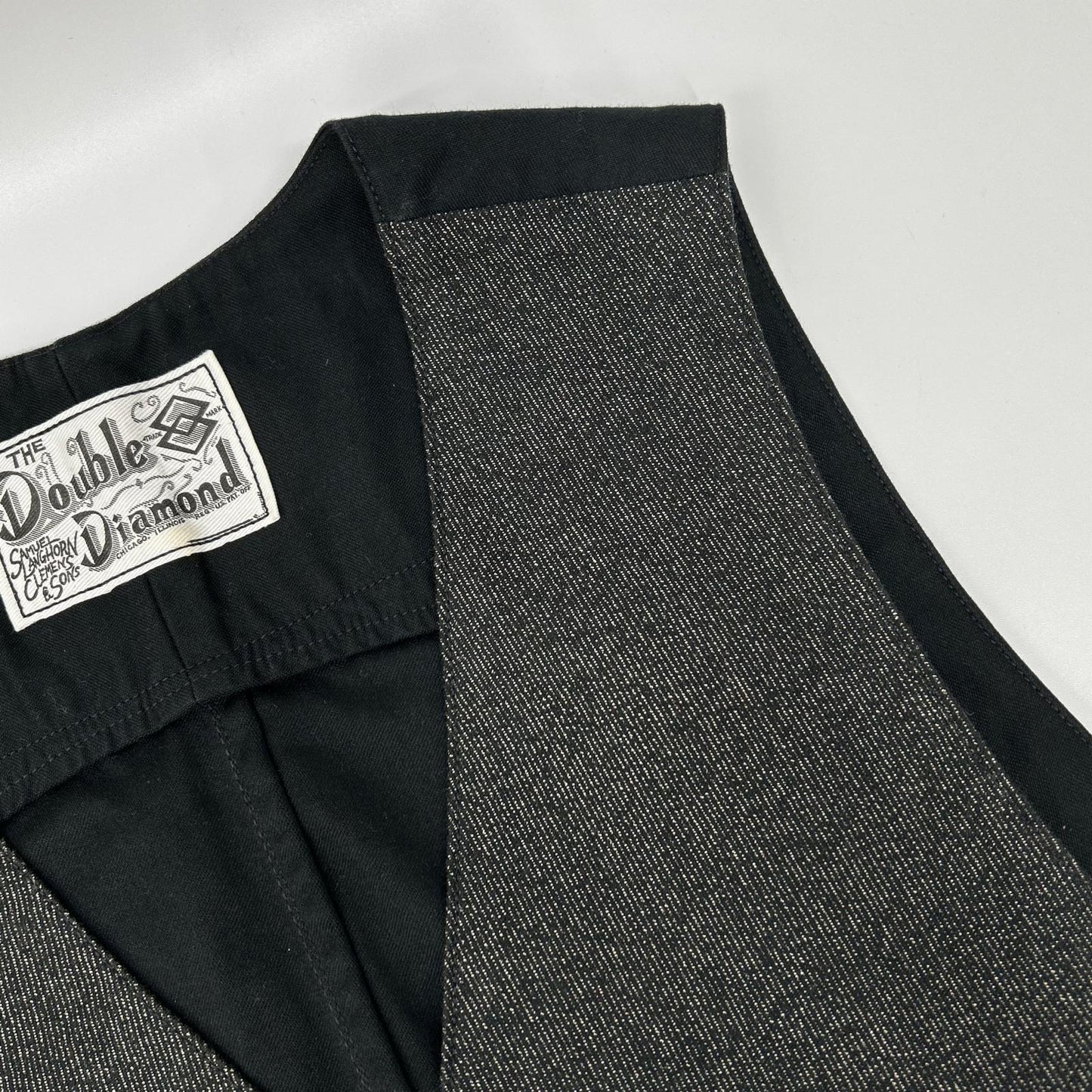 THE REAL MCCOY'S DOUBLE DIAMOND Vest Gray